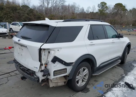 2020 Ford Explorer Xlt z USA, uszkodzony, nr VIN 1FMSK8DH9LGC88612